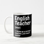 Englischer Lehrer Definition Lehrer Schule Lehrer Kaffeetasse (Links)