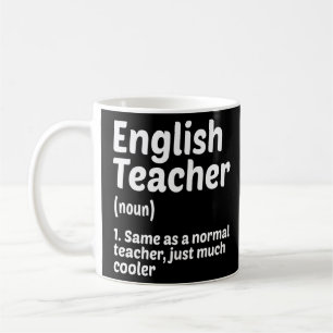 Englischer Lehrer Definition Lehrer Schule Lehrer Kaffeetasse