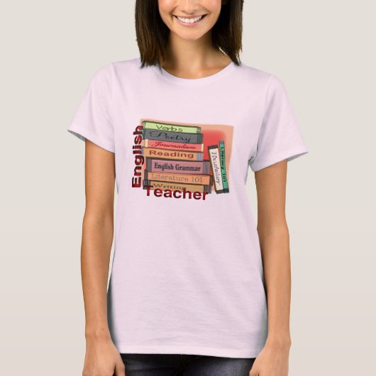 Englischer Lehrer-T - Shirt (Vorderseite)