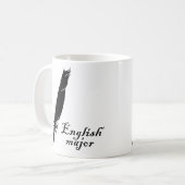 Englischer Major und Spule Kaffeetasse (Vorderseite Links)