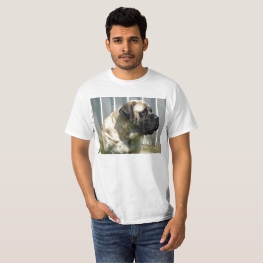 Englischer Mastiff T-shrit T-Shirt (Vorne ganz)