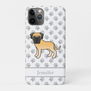 Englischer Mastiff-Welpe, süßer Cartoon-Hund & Nam Case-Mate iPhone Hülle