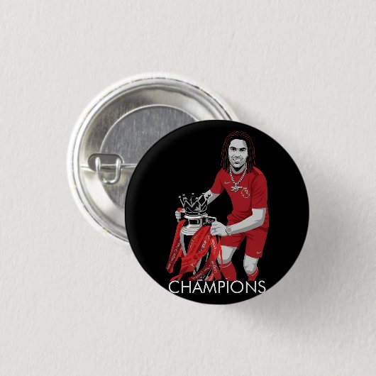Englischer Meister Arteta Arsenal Button (Vorne & Hinten)