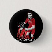 Englischer Meister Arteta Arsenal Button (Vorderseite)