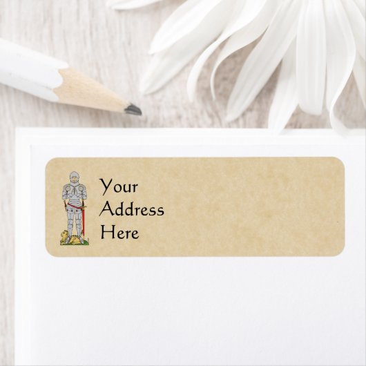 Englischer Mittelalter Ritter Circa 1430 (Insitu)