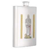 Englischer Mittelalter Ritter Circa 1430 Flachmann (Rechts)