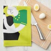 Englischer Nachmittagstee Geschirrtuch (Viertel Falte)