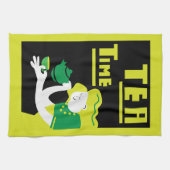 Englischer Nachmittagstee Geschirrtuch (Horizontal)