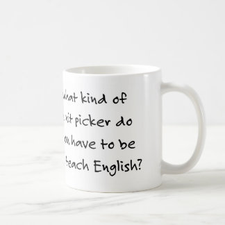 Englischer Nisse-Pflücker Kaffeetasse