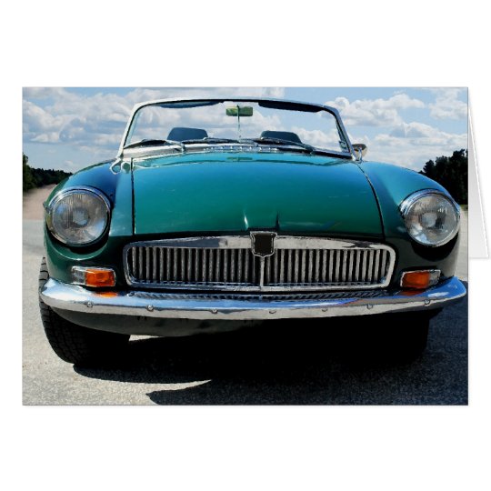 Englischer Oldtimer Karte