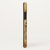 ENGLISCHER PFERD IM STABILEN BROWPARKIERMONOGRAM Case-Mate iPhone HÜLLE (Hinten/Rechts)