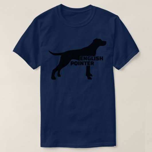 Englischer Pointer 9 T-Shirt (Design vorne)