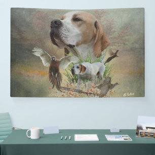 Englischer Pointer Banner