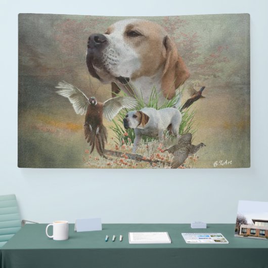 Englischer Pointer  Banner (Messe)