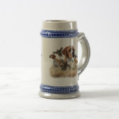 Englischer Pointer Bierglas (VorderseiteRechts)