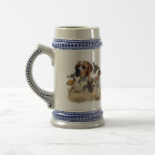 Englischer Pointer Bierglas (Links)
