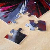 Englischer Pointer Dog Akrylprint | Bunt Puzzle (Seite)