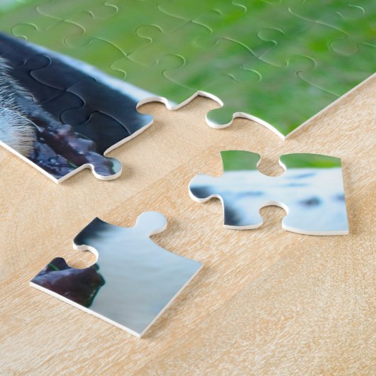 Englischer Pointer Dog. Puzzle (Seite)