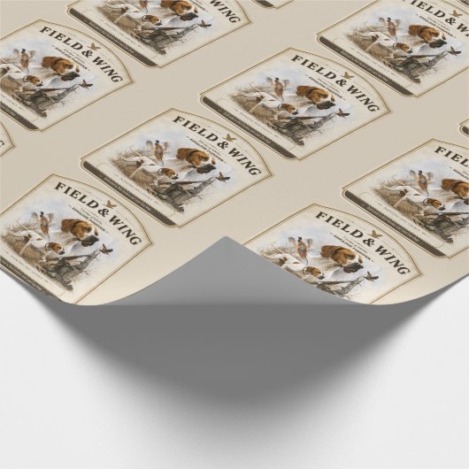Englischer Pointer Geschenkpapier (Ecke)