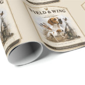 Englischer Pointer Geschenkpapier (Rolleneckpunkt)