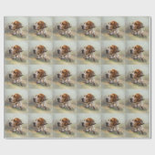 Englischer Pointer Geschenkpapier (Flach)