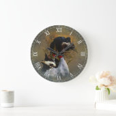Englischer Pointer Große Wanduhr (Zuhause)