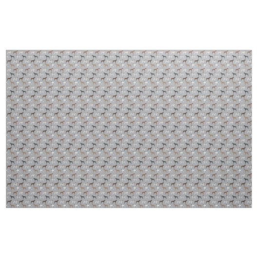 Englischer Pointer Hund Stoff (Yard (91,4 cm))