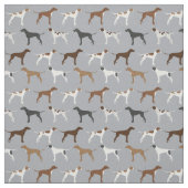 Englischer Pointer Hund Stoff (Muster)