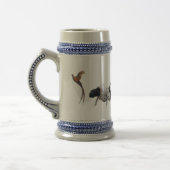 Englischer Pointer Point Bierglas (Links)