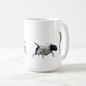 Englischer Pointer Point Kaffeetasse (VorderseiteRechts)