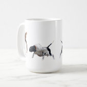 Englischer Pointer Point Kaffeetasse (Vorderseite Links)