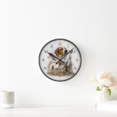 Englischer Pointer Runde Wanduhr (Zuhause)