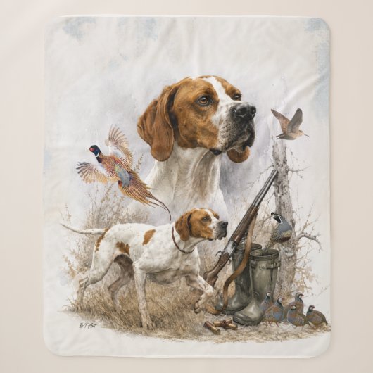 Englischer Pointer Sherpadecke (Vorderseite)