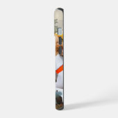 Englischer Pointer, Vogeljagd  iPhone 15 Hülle (Linke Seite)