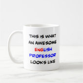 englischer Professor, phantastisch Kaffeetasse (Links)