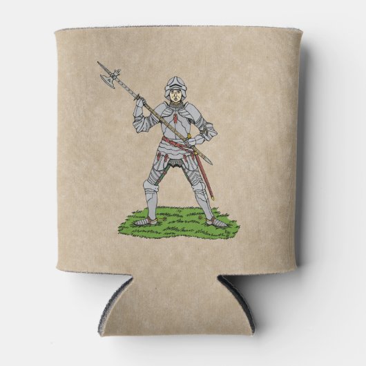 Englischer Ritter des fünfzehnten Jahrhunderts Dosenkühler (Vorderseite)