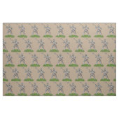 Englischer Ritter des fünfzehnten Jahrhunderts Stoff (Fat Quarter (45,7 x 55,9 cm))