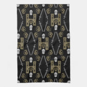 Englischer Ritterdrache Geschirrtuch (Vertikal)