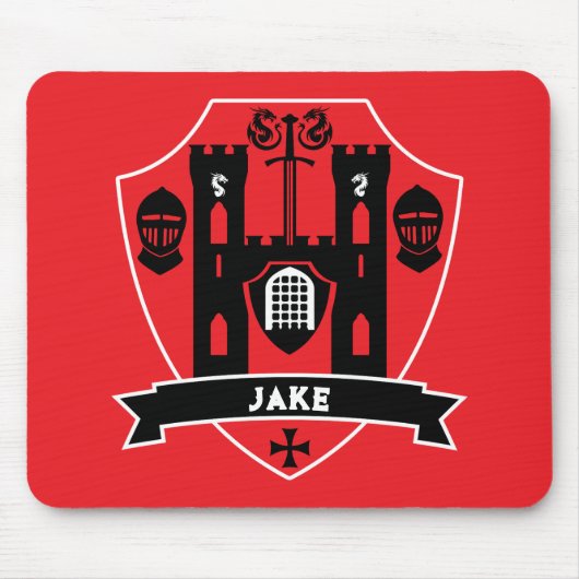 Englischer Ritterdrache Mousepad (Vorne)