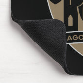 Englischer Ritterdrache Mousepad (Ecke)