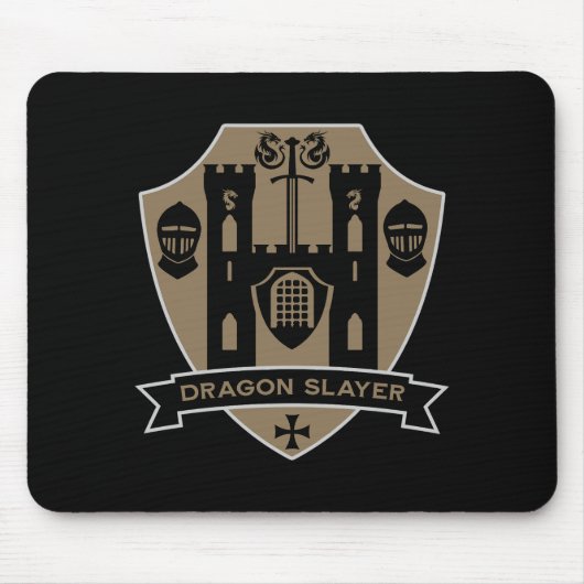 Englischer Ritterdrache Mousepad (Vorne)