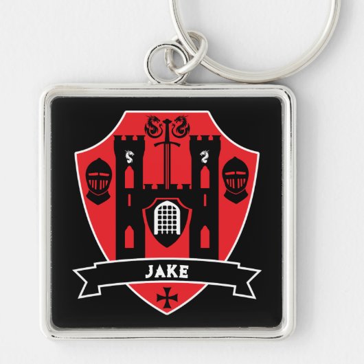 Englischer Ritterdrache Schlüsselanhänger (Vorne)