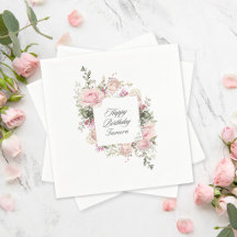 Englischer Rosengarten Floral Geburtstag