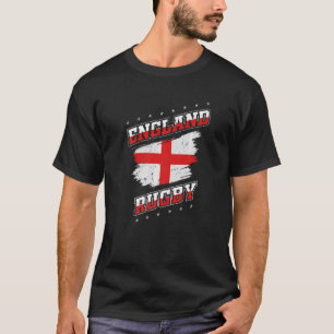 englischer Rugby-Spieler und England Rugby oder En T-Shirt