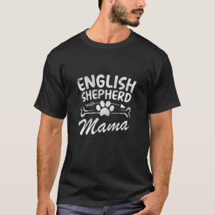 Englischer Schäferhund Mama Bester Hundebesitzer M T-Shirt