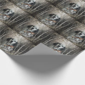 Englischer Setter Geschenkpapier (Ecke)