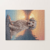 Englischer Setter-Hund Puzzle (Horizontal)