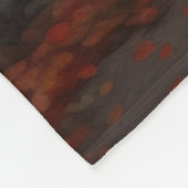 Englischer Setter im Herbst Leaves Fall Inspiriert Fleecedecke (Ecke)