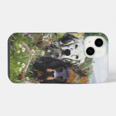 Englischer Setter iPhone Hülle (Rückseite (Horizontal))