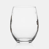 Englischer Setter, Jagd Weinglas Ohne Stiel (Rechts)